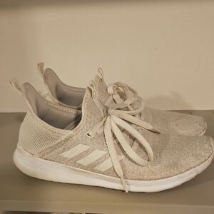 Adidas Light Beige Athletic Shoes